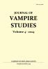 Journal of Vampire Studies