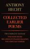 Collected Earlier Poems of Anthony Hecht