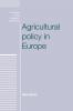 Agricultural policy in Europe
