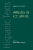 Artículos de costumbres