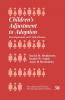 Children's Adjustment to Adoption