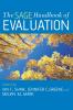 The SAGE Handbook of Evaluation