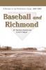 Baseball and Richmond
