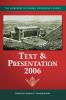 Text & Presentation 2006