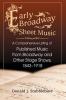 Early Broadway Sheet Music