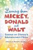 Learning from Mickey Donald and Walt