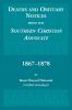 Deaths and Obituary Notices from the Southern Christian Advocate. 1867-1878