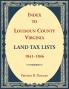 Index to Loudoun County Virginia Land Tax Lists 1841-1846
