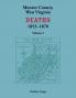 Monroe County West Virginia Deaths 1853-1870 Volume 1