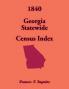 1840 Georgia Statewide Census Index