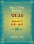 Dyer County Tennessee Wills Volume A 1853-1893