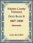 Marion County Tennessee Deed Book B 1827-1830