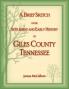 A Brief Sketch of the Settlement and Early History of Giles County Tennessee