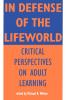 In Defense of the Lifeworld