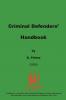 Criminal Defenders Handbook