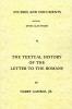 The Textual History of the Letter to the Romans