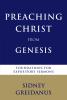 Preaching Christ from Genesis