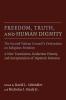 Freedom Truth and Human Dignity