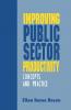 Improving Public Sector Productivity
