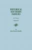 Historical Southern Families. in 23 Volumes. Volume IX