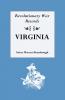 Revolutionary War Records Virginia