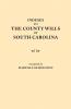 Indexes to the County Wills of South Carolina. This Volume Contains a Separate Index Compiled from the W.P.A. Copies of Each of the County Will Books