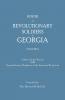 Roster of Revolutionary Soldiers in Georgia. Golden Jubilee Report 1940 of the Georgia Society Daughters of the American Revolution