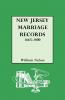 New Jersey Marriage Records 1665-1800