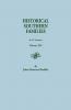 Historical Southern Families. in 23 Volumes. Volume XIV