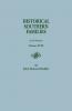 Historical Southern Families. in 23 Volumes. Volume XVIII