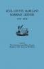 Cecil County Maryland Marriage Licenses 1777-1840