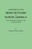 History of the Irish Settlers in North America from the Earliest Period to the Census of 1850
