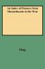 Index of Pioneers from Massachusetts to the West