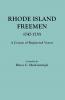 Rhode Island Freemen 1747-1755
