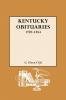 Kentucky Obituaries 1787-1854