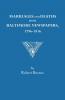 Marriages and Deaths from Baltimore Newspapers 1796-1816