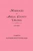 Marriages of Amelia County Virginia 1735-1815