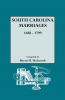 South Carolina Marriages 1688-1799