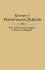 Genealogies of Pennsylvania Families. from the Pennsylvania Magazine of History and Biography