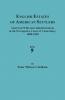 English Estates of American Settlers. American Wills and Administrations in the Prerogative Court of Canterbury 1800-1858