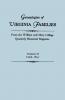 Genealogies of Virginia Families from the William and Mary College Quarterly Historical Magazine. in Five Volumes. Volume II