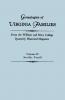 Genealogies of Virginia Families from the William and Mary College Quarterly Historical Magazine. in Five Volumes. Volume IV