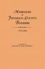 Marriages of Jefferson County Tennessee 1792-1836