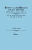 Pennsylvania German Church Records of Births Baptisms Marriages Burials Etc. from the Pennsylvania German Society Proceedings and Addresses. in T
