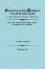 Pennsylvania German Church Records Volume II
