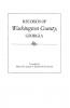 Records of Washington County Georgia