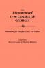 Reconstructed 1790 Census of Georgia