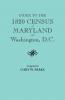 Index to the 1820 Census of Maryland and Washington D.C.