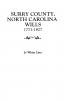 Surry County North Carolina Wills 1771-1827