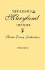 Side-Lights on Maryland History with Sketches of Early Maryland Families. in Two Volumes. Volume II